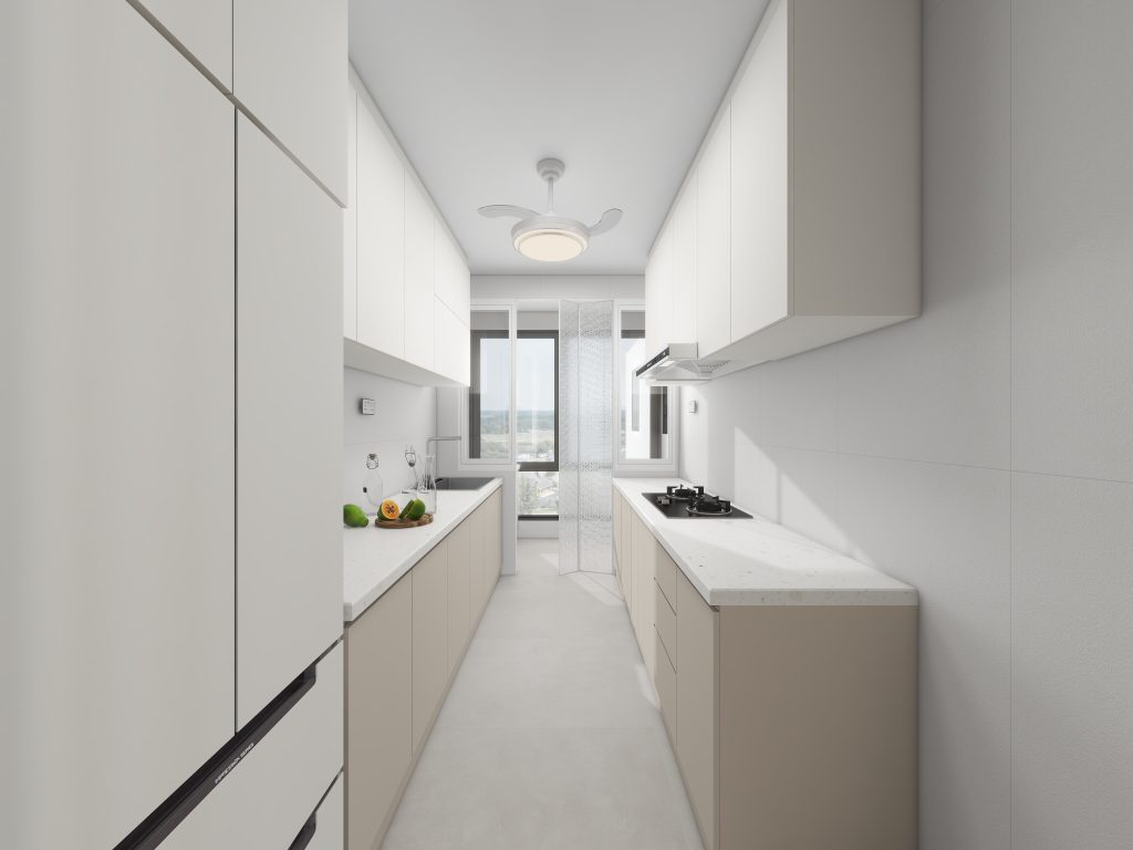 Grove Spring 5-Room Design A (Kitchen, Master Bedroom, and Bathroom Cabinets)