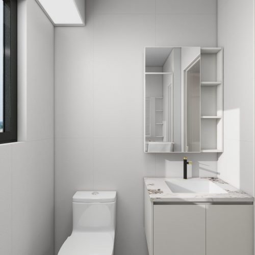 Grove Spring 5-Room Design A (Kitchen, Master Bedroom, and Bathroom Cabinets)