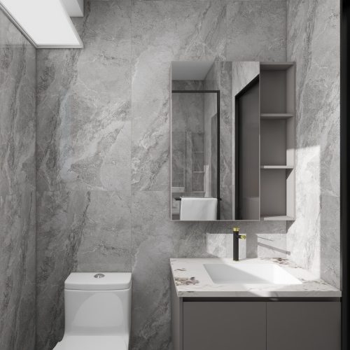 Grove Spring 5-Room Design B (Kitchen, Master Bedroom, and Bathroom Cabinets)