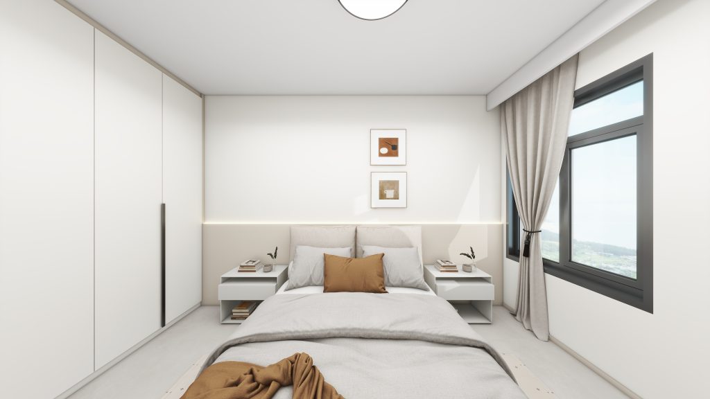 Tengah Parc Clover 4-Room Design B (Kitchen, Master Bedroom, and Bathroom Cabinets)