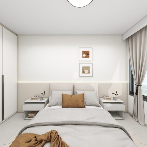 Tengah Parc Clover 4-Room Design B (Kitchen, Master Bedroom, and Bathroom Cabinets)