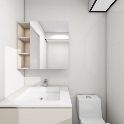 Tengah Parc Clover 4-Room Design B (Kitchen, Master Bedroom, and Bathroom Cabinets)