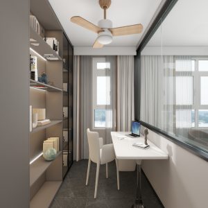 Studying Room Full ht Diplay Cabine (9 feet)