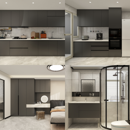 Tengah Garden Bloom 5-Room Design C (Kitchen, Master Bedroom, and Bathroom Cabinets)