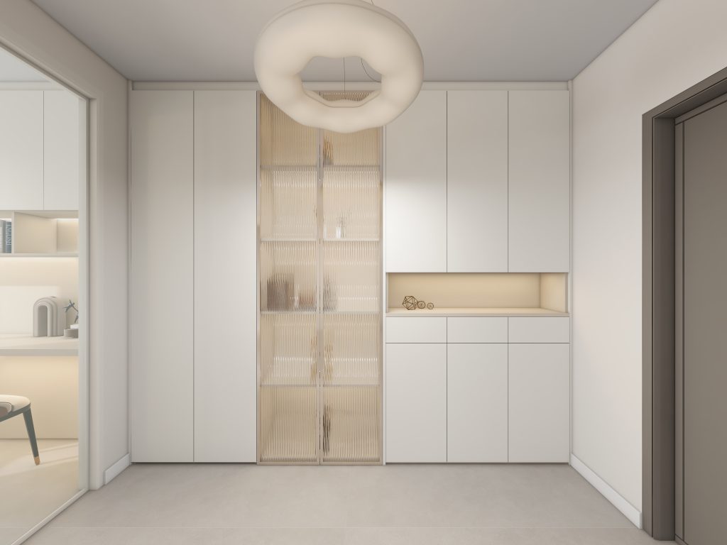 Foyer Full Height Storage & Display cabinet (10.5 feet)