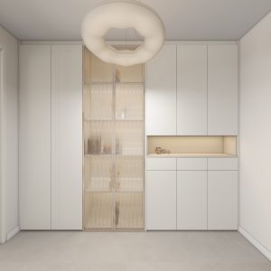 Foyer Full Height Storage & Display cabinet (10.5 feet)