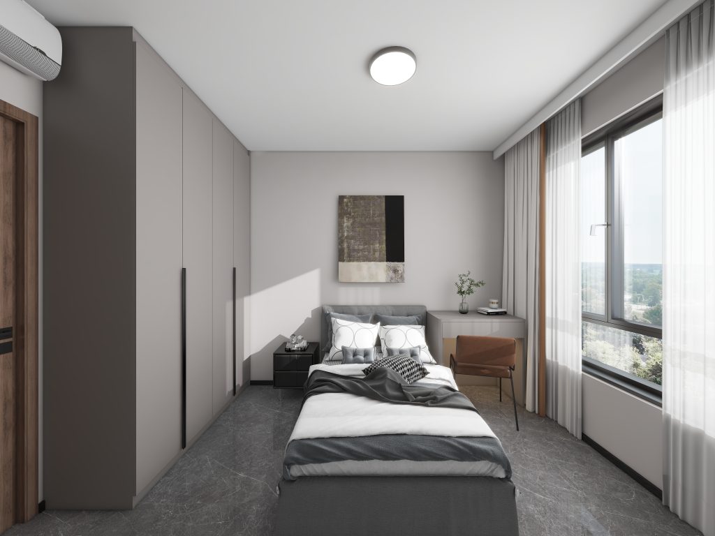 Bedroom 1 Casement Wardrobe (5.5 feet)