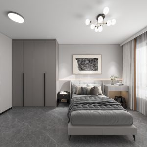 Master Bedroom Laminated Bedboard (9 feet)