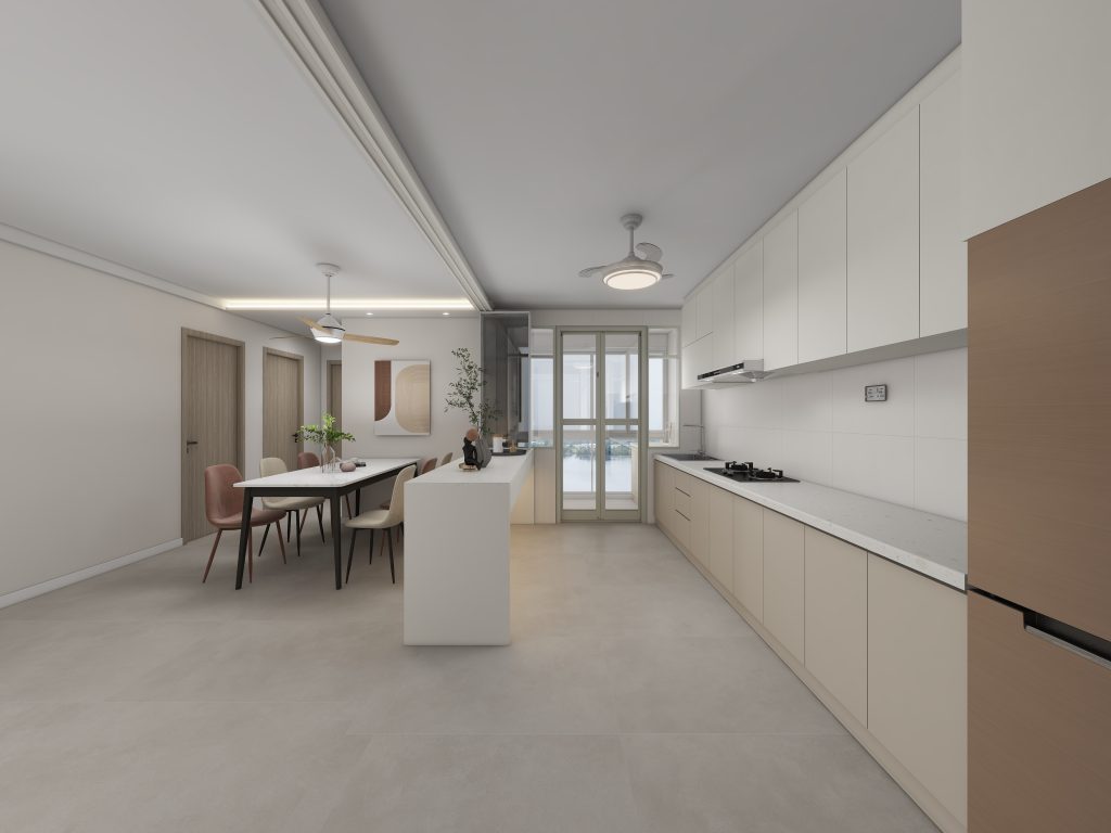Bartley Beacon 5-Room Design A (Kitchen, Master Bedroom, and Bathroom Cabinets)