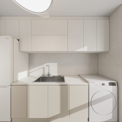 Dakota One 3-Room Design A (Kitchen, Master Bedroom, and Bathroom Cabinets)
