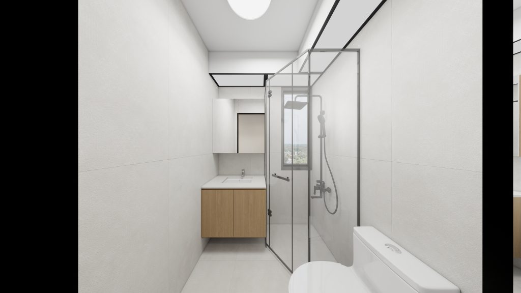 Common Bathroom Top & Bottom Cabinets (5 feet)