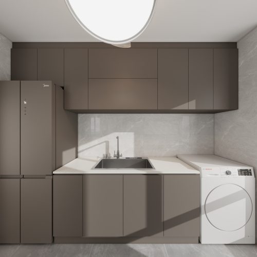 Dakota One 3-Room Design C (Kitchen, Master Bedroom, and Bathroom Cabinets)