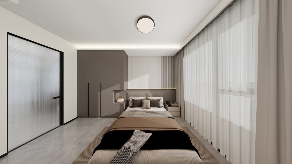 Dakota One 3-Room Design C (Kitchen, Master Bedroom, and Bathroom Cabinets)