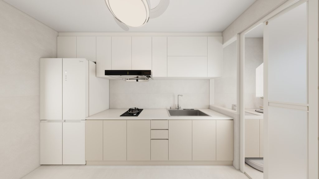 Dakota One 4-Room Design A (Kitchen, Master Bedroom, and Bathroom Cabinets)