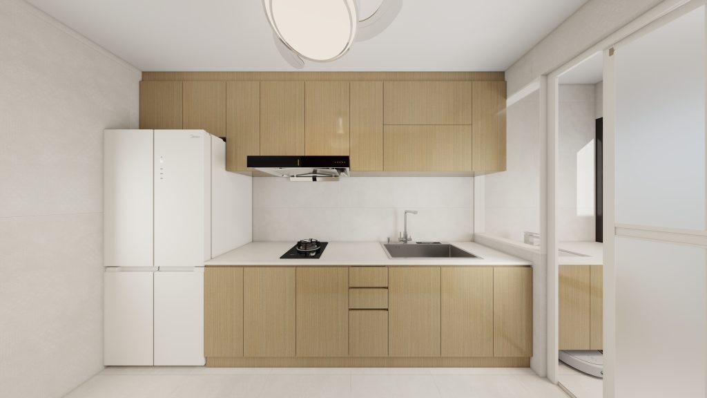 Dakota One 4-Room Design B (Kitchen, Master Bedroom, and Bathroom Cabinets)