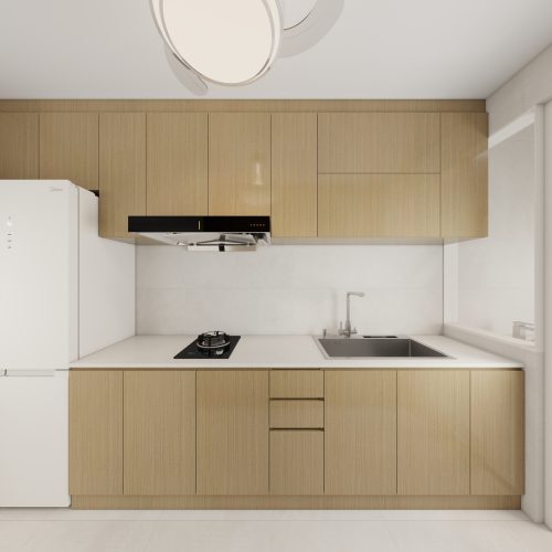 Dakota One 4-Room Design B (Kitchen, Master Bedroom, and Bathroom Cabinets)