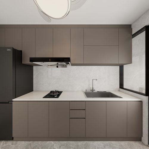 Dakota One 4-Room Design C (Kitchen, Master Bedroom, and Bathroom Cabinets)