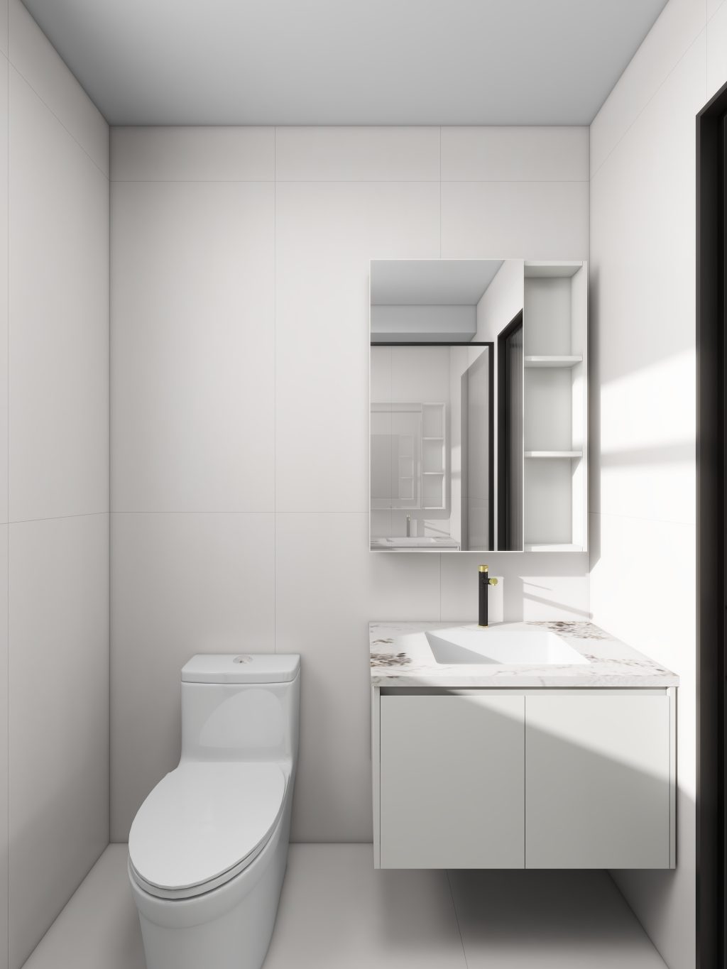 Hougang Citrine 5-Room Design A (Kitchen, Master Bedroom, and Bathroom Cabinets)