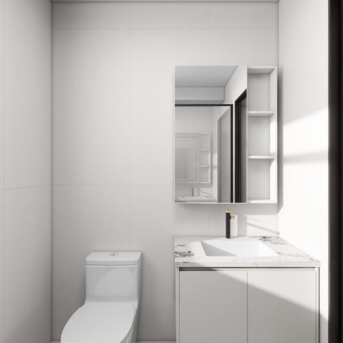 Hougang Citrine 5-Room Design A (Kitchen, Master Bedroom, and Bathroom Cabinets)