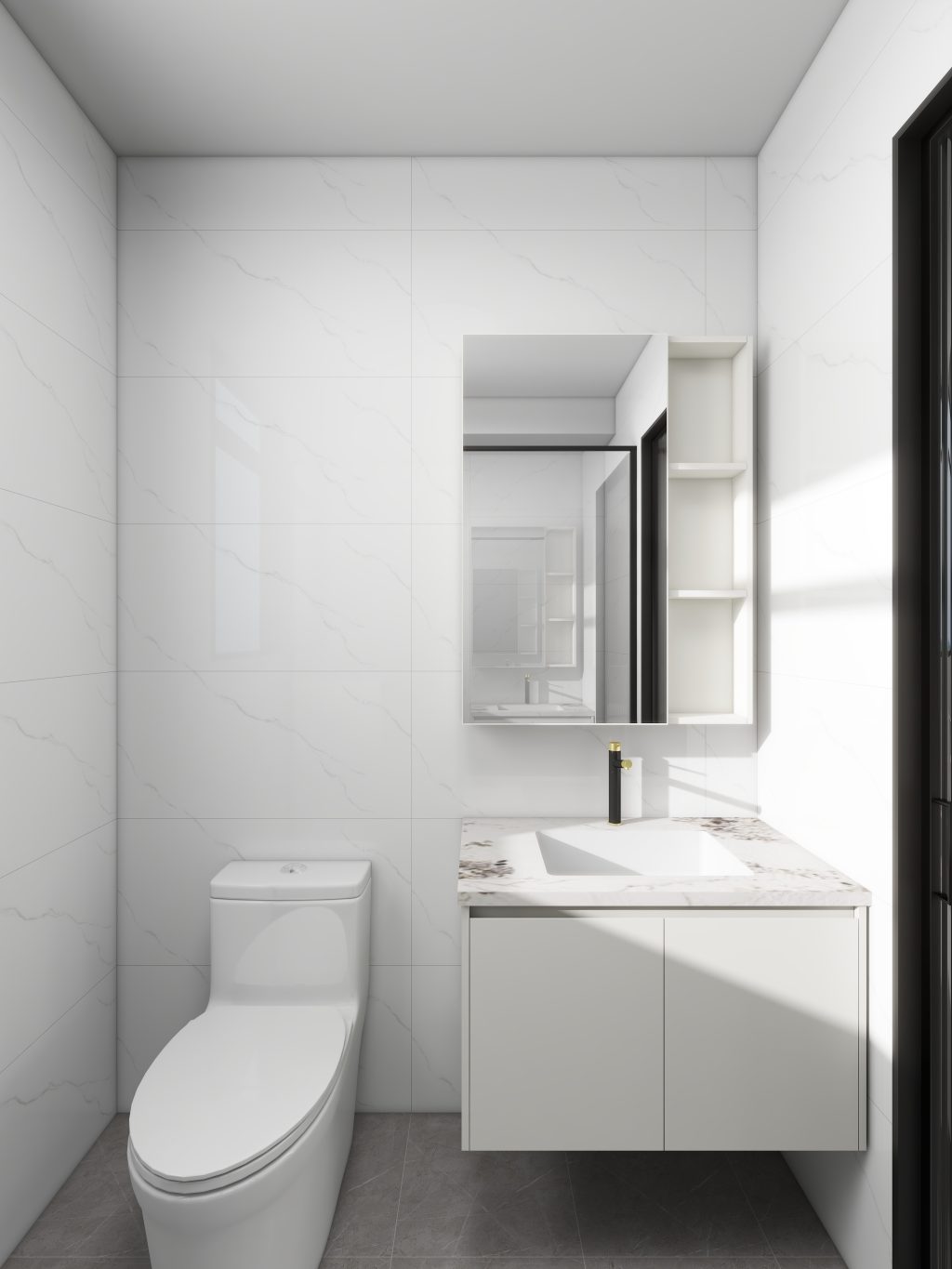 Hougang Citrine 5-Room Design B (Kitchen, Master Bedroom, and Bathroom Cabinets)