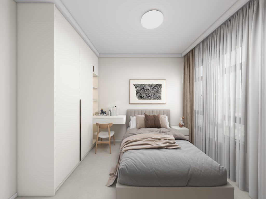 Hougang Citrine 2-Room Design A (Kitchen, Master Bedroom, and Bathroom Cabinets)