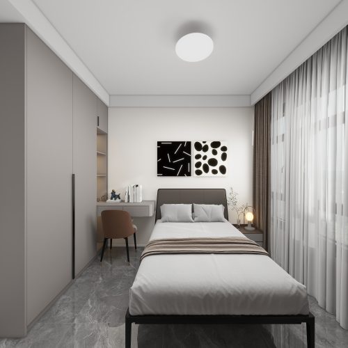 Hougang Citrine 2-Room Design C (Kitchen, Master Bedroom, and Bathroom Cabinets)