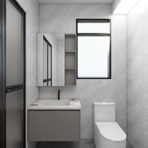 Hougang Citrine 2-Room Design C (Kitchen, Master Bedroom, and Bathroom Cabinets)