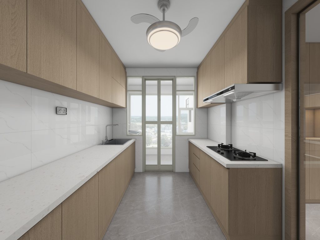 Hougang Citrine  4-Room Design B (Kitchen, Master Bedroom, and Bathroom Cabinets)
