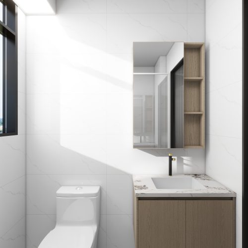 Hougang Citrine  4-Room Design B (Kitchen, Master Bedroom, and Bathroom Cabinets)