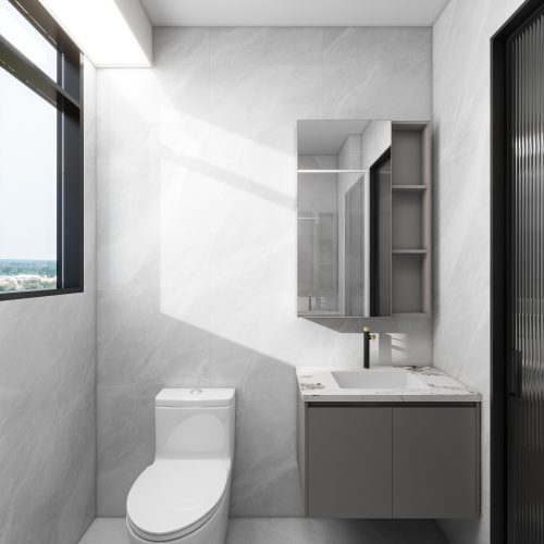 Hougang Citrine 4-Room Design C (Kitchen, Master Bedroom, and Bathroom Cabinets)