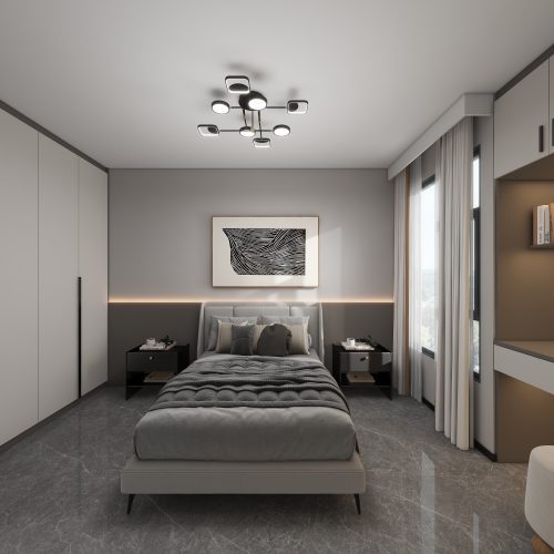 Tengah Parc Clover 5-Room Design C (Kitchen, Master Bedroom, and Bathroom Cabinets)
