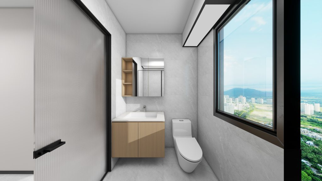 Tengah Parc Clover 4-Room Design B (Kitchen, Master Bedroom, and Bathroom Cabinets)