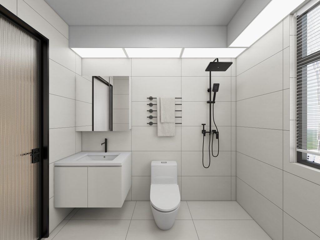 Tampines Green Emerald 2-Room Design A (Kitchen, Master Bedroom, and Bathroom Cabinets)