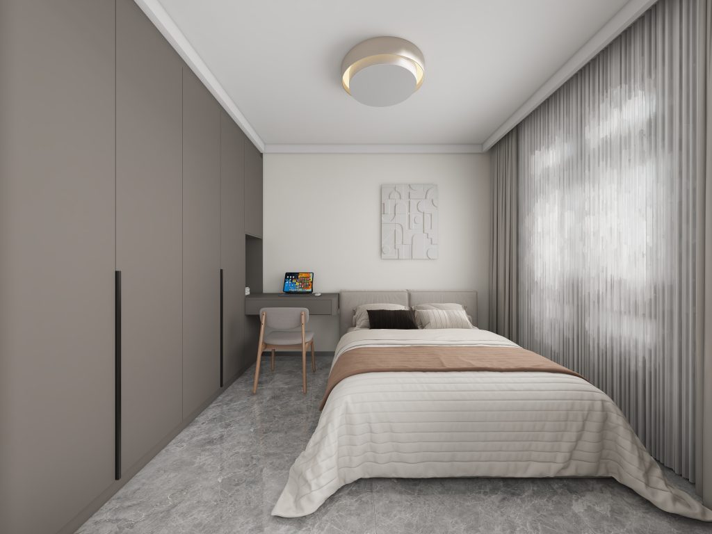 Tampines Green Emerald 2-Room Design C (Kitchen, Master Bedroom, and Bathroom Cabinets)