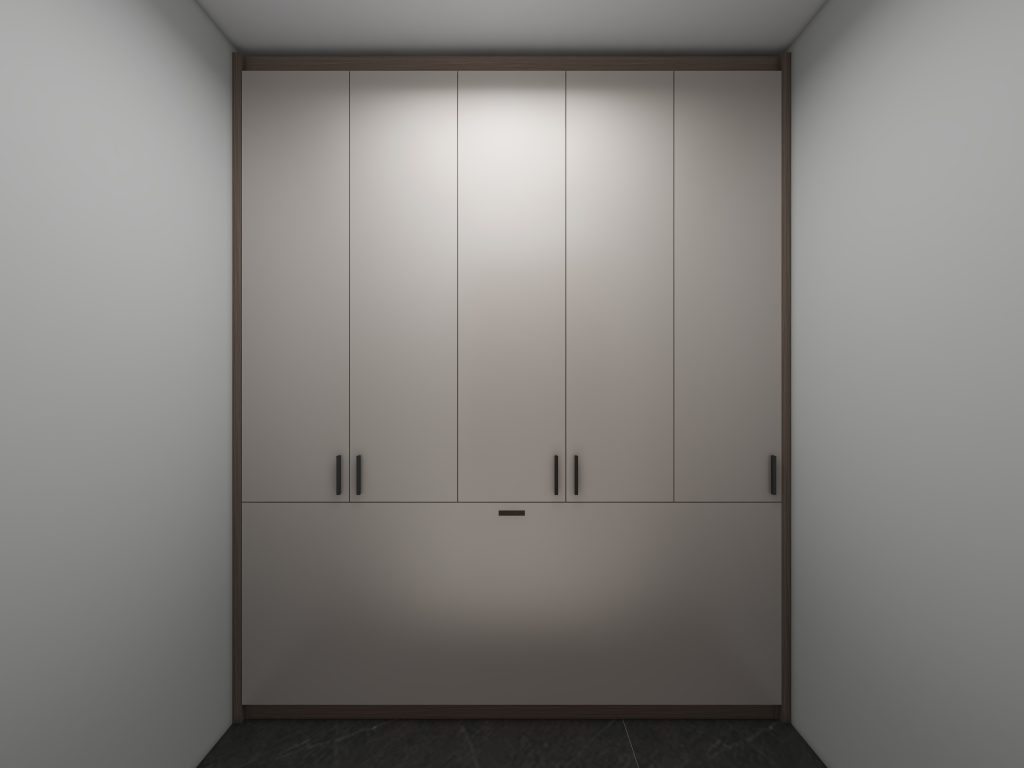 Bomb Shelter Full Height Space Saving Beds with Storage Cabinet (7 feet)