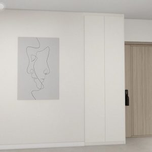Foyer Full Height Shoes Cabinet  (3 feet)
