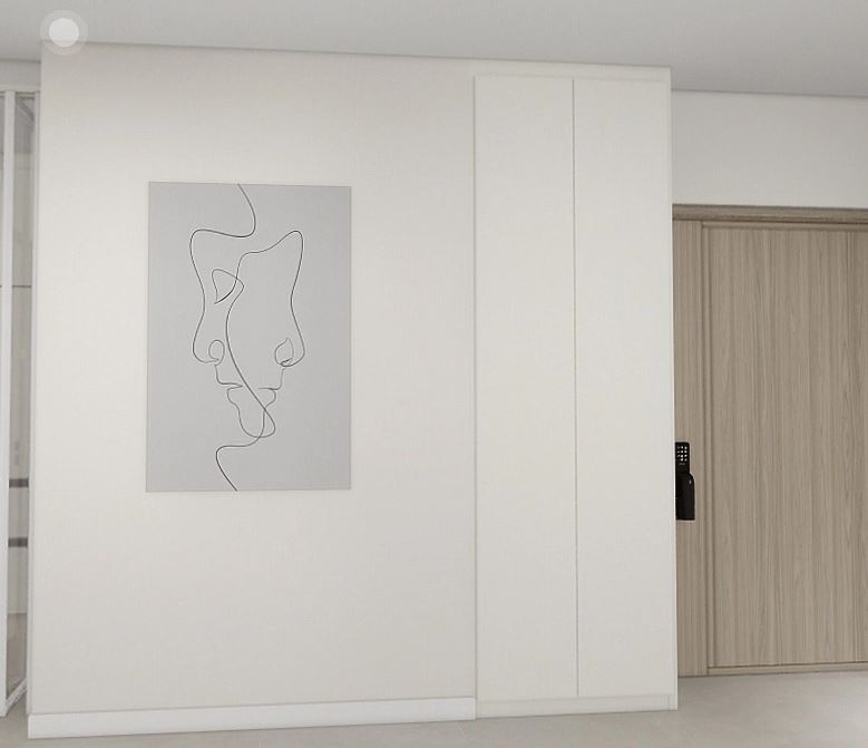 Foyer Full Height Shoes Cabinet  (3 feet)