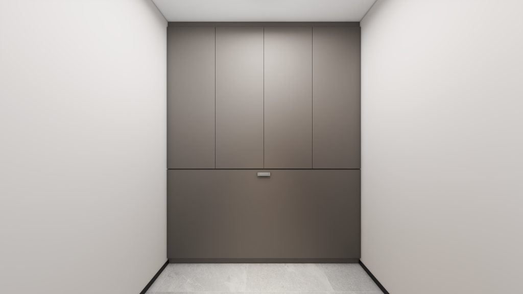 Bomb Shelter Full Height Space Saving Beds with Storage Cabinet (7 feet)