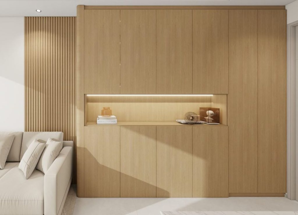 Foyer Full Height Shoes Cabinet  (8.5 feet)