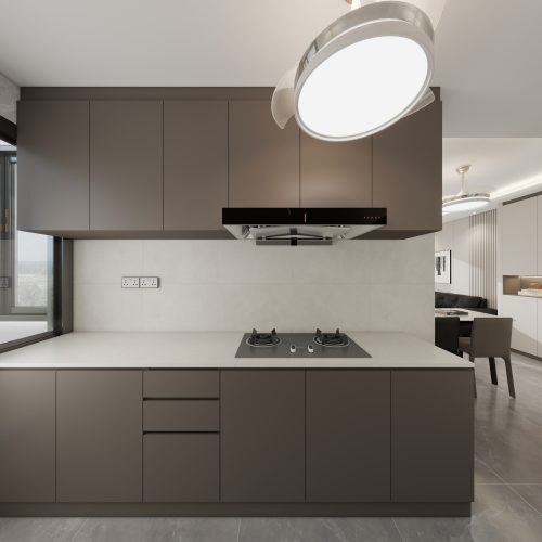 Dakota One 3-Room Design C (Kitchen, Master Bedroom, and Bathroom Cabinets)