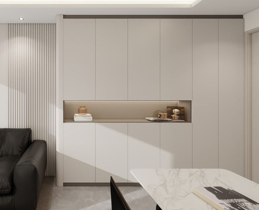 Foyer Full Height Shoes Cabinet  (8.5 feet)