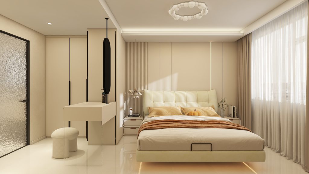 Tengah Garden Bloom 5-Room Design A (Kitchen, Master Bedroom, and Bathroom Cabinets)