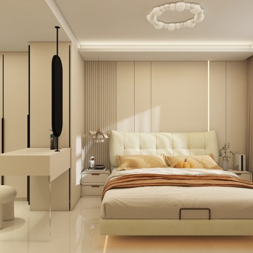 Tengah Garden Bloom 5-Room Design A (Kitchen, Master Bedroom, and Bathroom Cabinets)