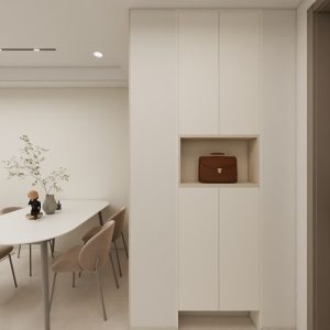 Foyer Full Height Shoes Cabinet  (2.5 feet)