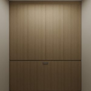 Bomb Shelter Full Height Space Saving Beds with Storage Cabinet (6.5 feet)