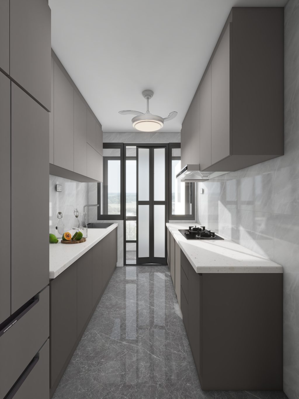 Grove Spring 5-Room Design B (Kitchen, Master Bedroom, and Bathroom Cabinets)