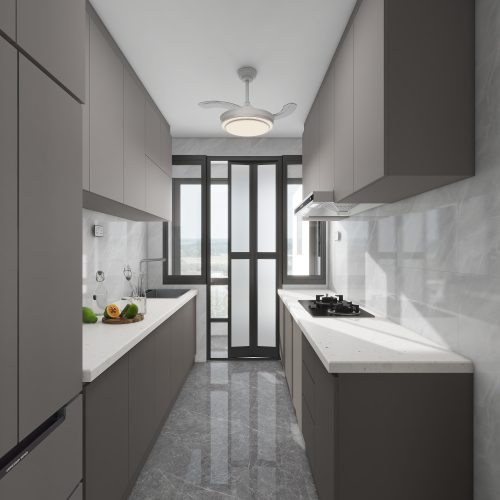 Grove Spring 5-Room Design B (Kitchen, Master Bedroom, and Bathroom Cabinets)