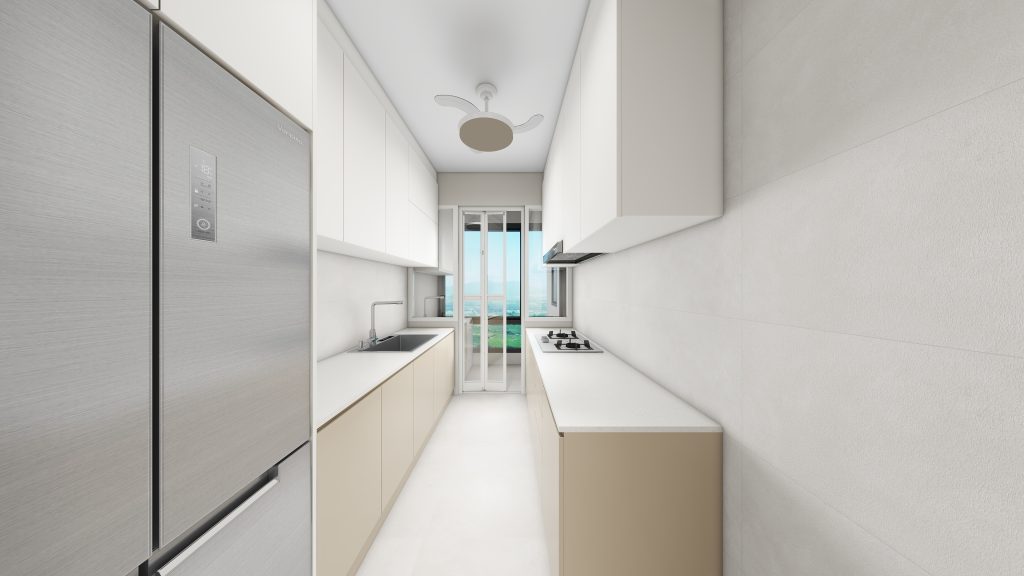 Grove Spring 4-Room Design B (Kitchen, Master Bedroom, and Bathroom Cabinets)