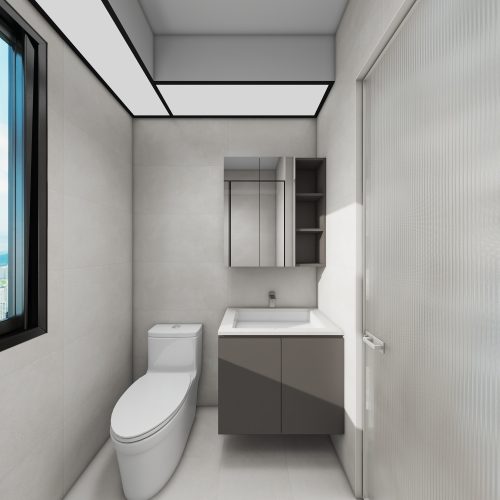 Grove Spring 4-Room Design B (Kitchen, Master Bedroom, and Bathroom Cabinets)
