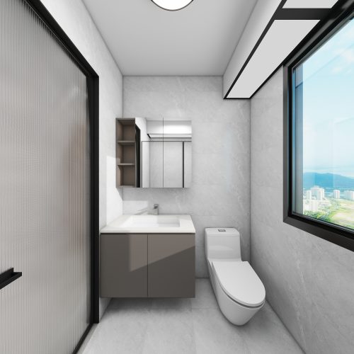 Tengah Parc Clover 4-Room Design C (Kitchen, Master Bedroom, and Bathroom Cabinets)